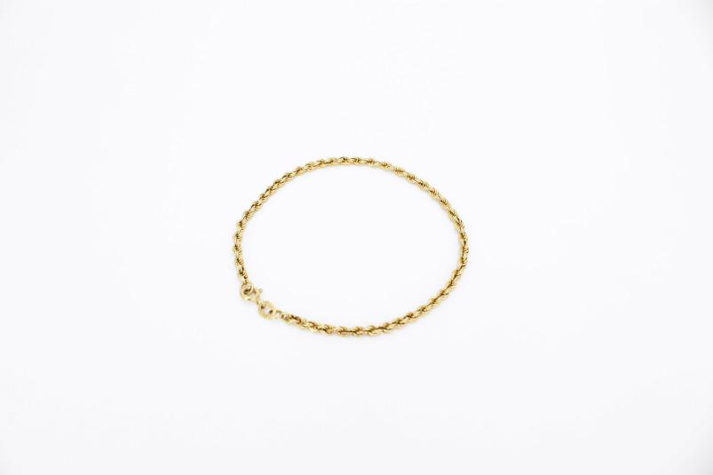 Pulsera de oro de 18k. de segunda mano. Joyería de ocasión | ROYALHYSTERIA