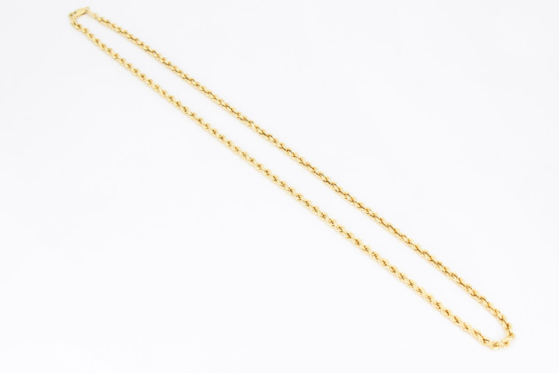 Cadena de oro de 18k. de segunda mano. Joyería de ocasión | ROYALHYSTERIA