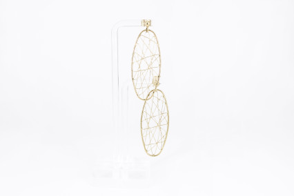 Pendiente de oro de 18k. de segunda mano. Joyería de ocasión | ROYALHYSTERIA