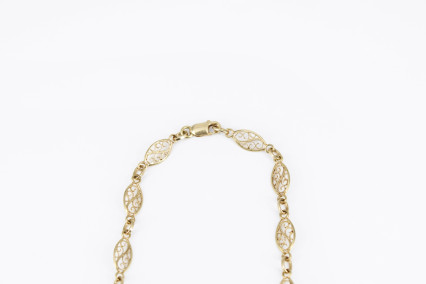 Collar de oro de 18k. de segunda mano. Joyería de ocasión | ROYALHYSTERIA