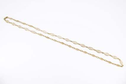 Collar de oro de 18k. de segunda mano. Joyería de ocasión | ROYALHYSTERIA