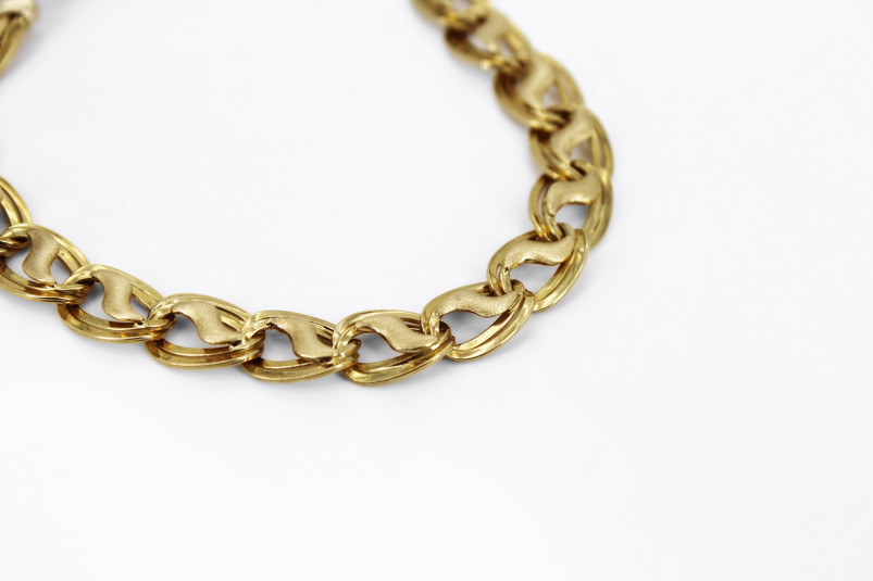 Pulsera de oro de 18k. de segunda mano. Joyería de ocasión | ROYALHYSTERIA