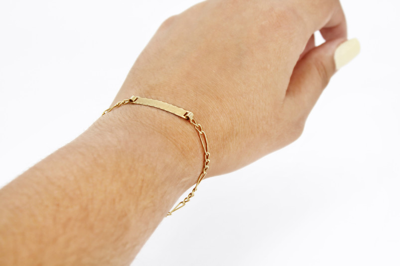 Esclava de oro de 18k. de segunda mano. Joyería de ocasión | ROYALHYSTERIA