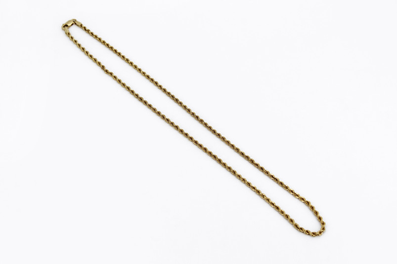 Cadena de oro de 18k. de segunda mano. Joyería de ocasión | ROYALHYSTERIA