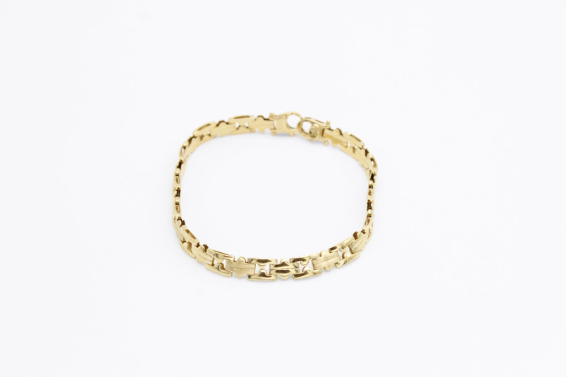 Pulsera de oro de 18k. de segunda mano. Joyería de ocasión | ROYALHYSTERIA