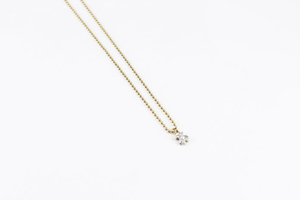 Cadena de oro combinado de 18k. de segunda mano. Joyería de ocasión | ROYALHYSTERIA