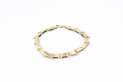 Pulsera de oro de 18k. de segunda mano. Joyería de ocasión | ROYALHYSTERIA