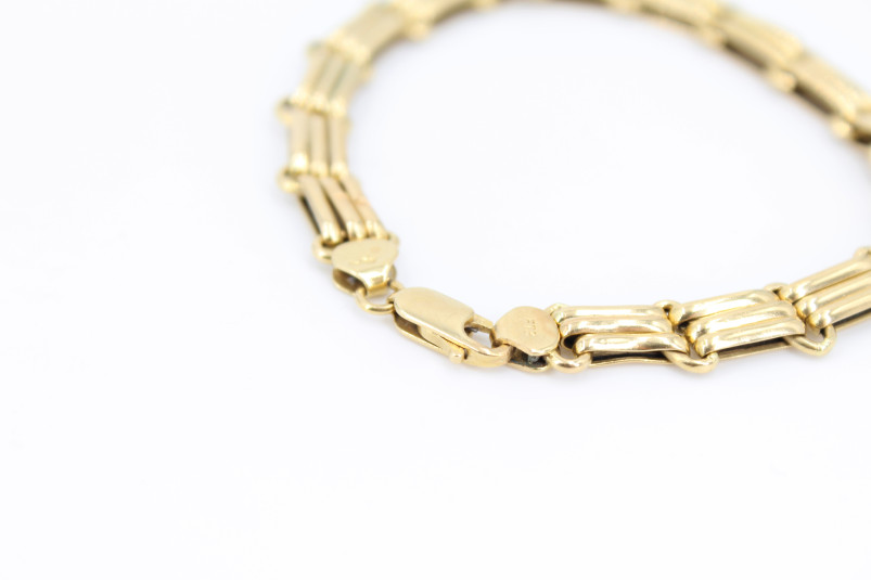 Pulsera de oro de 18k. de segunda mano. Joyería de ocasión | ROYALHYSTERIA
