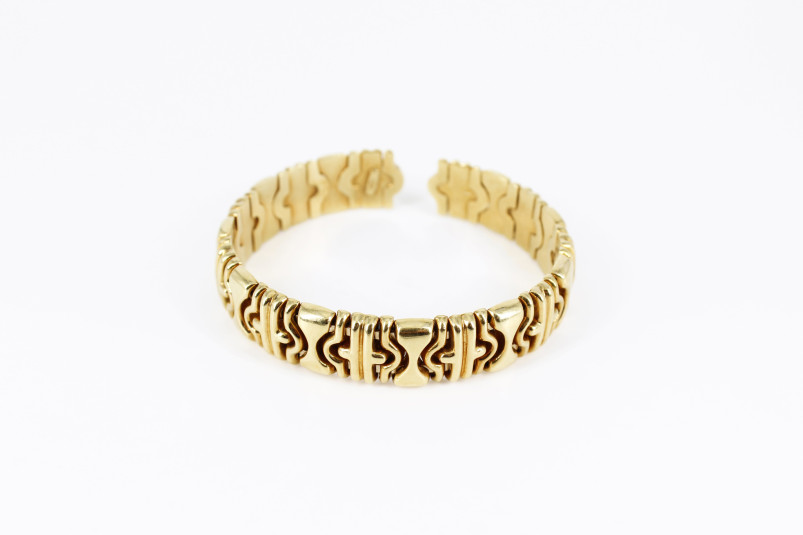 Pulsera de oro de 18k. de segunda mano. Joyería de ocasión | ROYALHYSTERIA