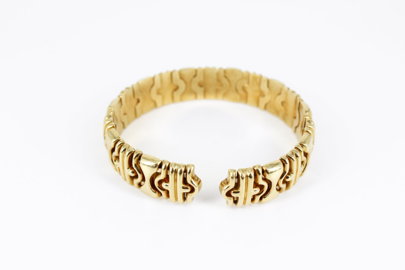 Pulsera de oro de 18k. de segunda mano. Joyería de ocasión | ROYALHYSTERIA