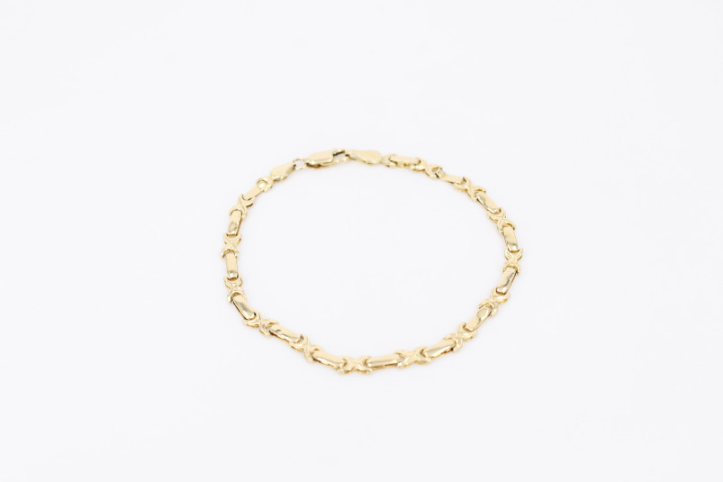 Pulsera de oro de 18k. de segunda mano. Joyería de ocasión | ROYALHYSTERIA