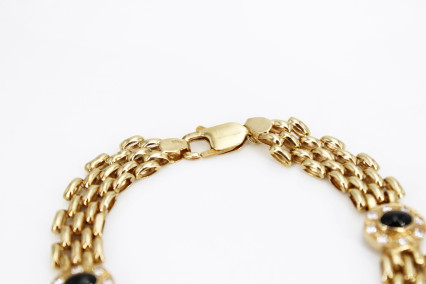 Pulsera de oro de 18k. de segunda mano. Joyería de ocasión | ROYALHYSTERIA