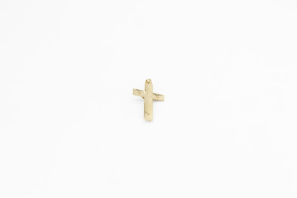 Cruz de oro de 18k. de segunda mano. Joyería de ocasión | ROYALHYSTERIA