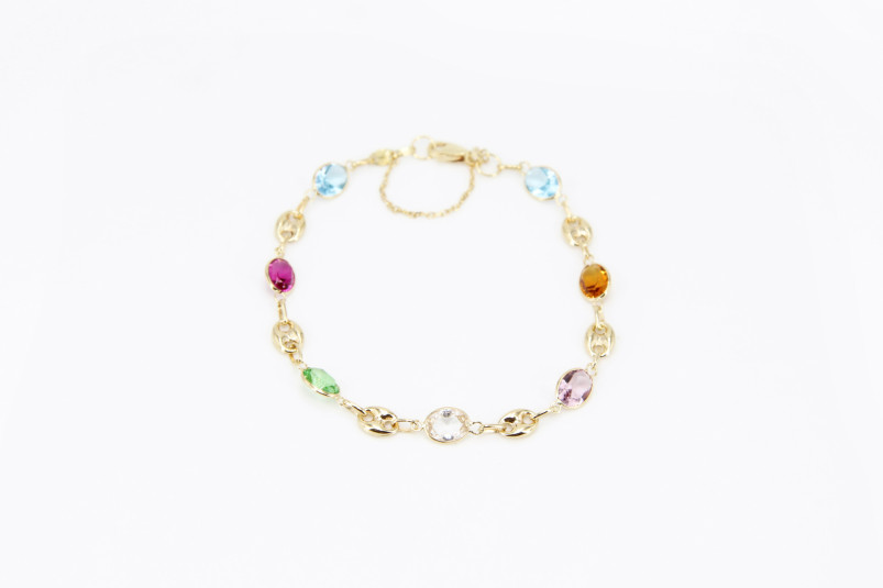 Pulsera de oro de 18k. de segunda mano. Joyería de ocasión | ROYALHYSTERIA