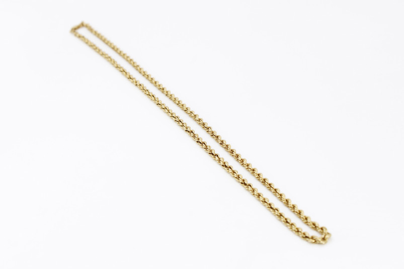 Cadena de oro de 18k. de segunda mano. Joyería de ocasión | ROYALHYSTERIA