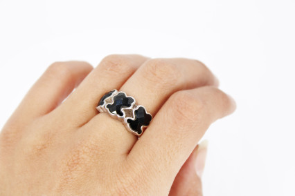 Anillo de plata  de 925. de segunda mano. Joyería de ocasión | ROYALHYSTERIA