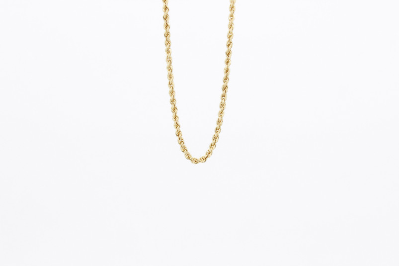 Cadena de oro de 18k. de segunda mano. Joyería de ocasión | ROYALHYSTERIA