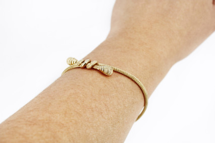 Pulsera de oro de 18k. de segunda mano. Joyería de ocasión | ROYALHYSTERIA