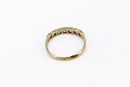 Anillo de oro de 18k. de segunda mano. Joyería de ocasión | ROYALHYSTERIA