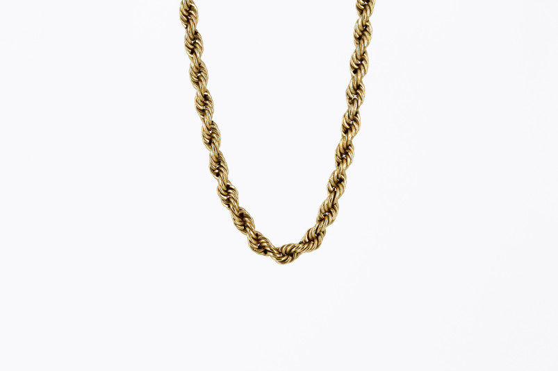 Cadena de oro de 18k. de segunda mano. Joyería de ocasión | ROYALHYSTERIA