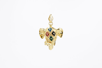 Colgante de oro de 18k. de segunda mano. Joyería de ocasión | ROYALHYSTERIA