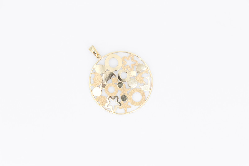 Colgante de oro de 18k. de segunda mano. Joyería de ocasión | ROYALHYSTERIA
