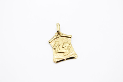 Colgante de oro de 18k. de segunda mano. Joyería de ocasión | ROYALHYSTERIA
