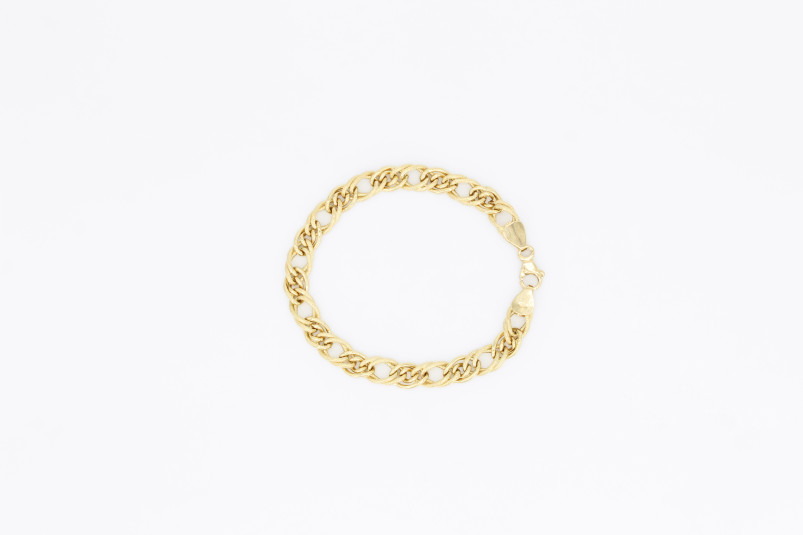 Pulsera de oro de 18k. de segunda mano. Joyería de ocasión | ROYALHYSTERIA