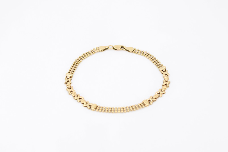 Pulsera de oro de 18k. de segunda mano. Joyería de ocasión | ROYALHYSTERIA