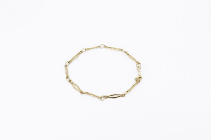 Pulsera de oro de 18k. de segunda mano. Joyería de ocasión | ROYALHYSTERIA