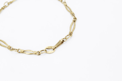 Pulsera de oro de 18k. de segunda mano. Joyería de ocasión | ROYALHYSTERIA