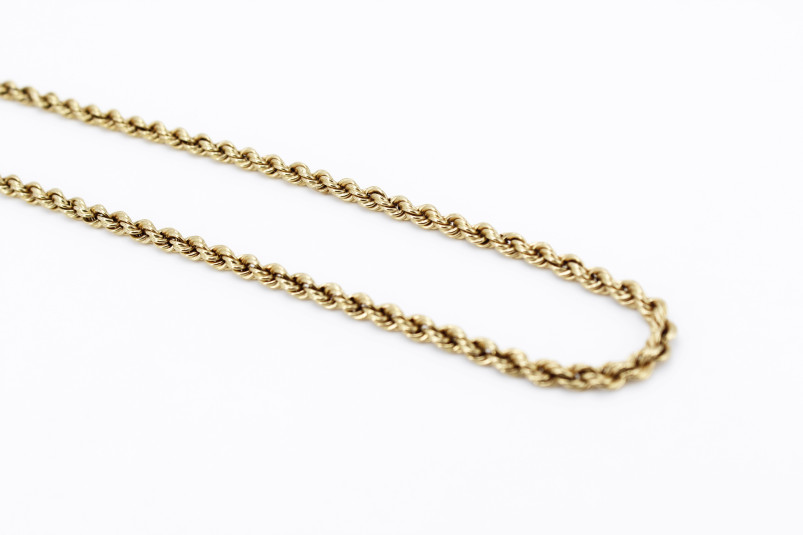 Cadena de oro de 18k. de segunda mano. Joyería de ocasión | ROYALHYSTERIA