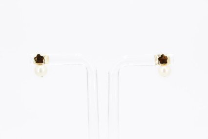 Pendiente de oro de 18k. de segunda mano. Joyería de ocasión | ROYALHYSTERIA