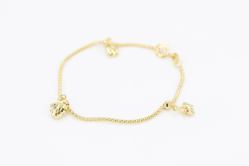 Pulsera de oro de 18k. de segunda mano. Joyería de ocasión | ROYALHYSTERIA