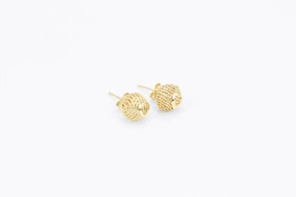 Pendiente de oro de 18k. de segunda mano. Joyería de ocasión | ROYALHYSTERIA