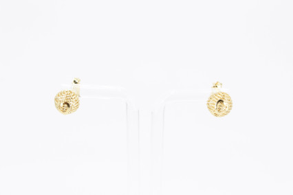 Pendiente de oro de 18k. de segunda mano. Joyería de ocasión | ROYALHYSTERIA