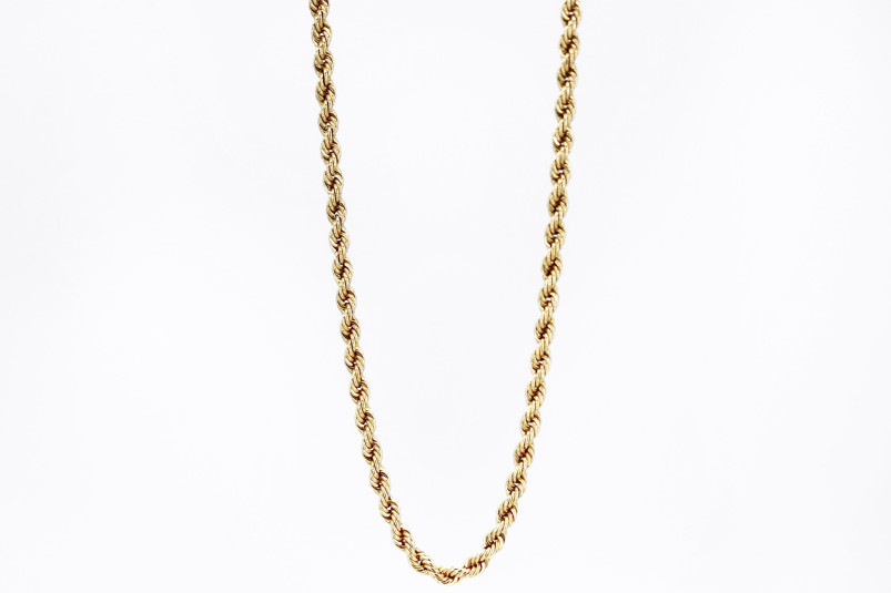 Cadena de oro de 18k. de segunda mano. Joyería de ocasión | ROYALHYSTERIA
