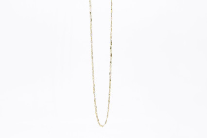 Cadena de oro combinado de 18k. de segunda mano. Joyería de ocasión | ROYALHYSTERIA