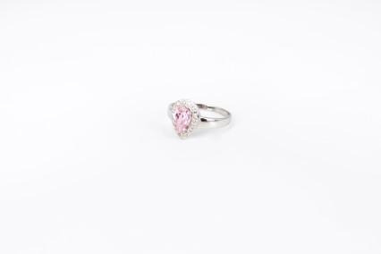 Anillo de oro blanco de 18k. de segunda mano. Joyería de ocasión | ROYALHYSTERIA
