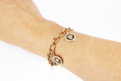 Pulsera de oro de 18k. de segunda mano. Joyería de ocasión | ROYALHYSTERIA