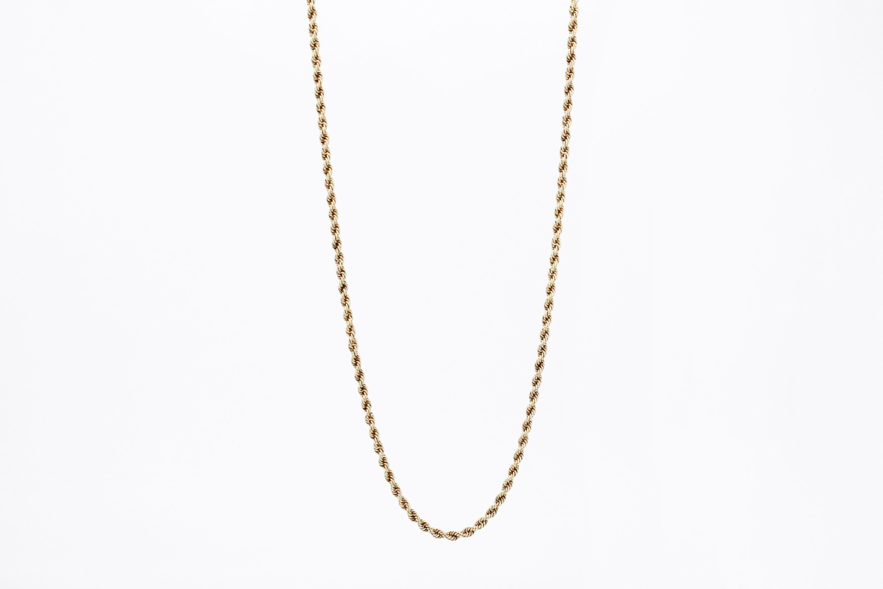 Cadena de oro de 18k. de segunda mano. Joyería de ocasión | ROYALHYSTERIA