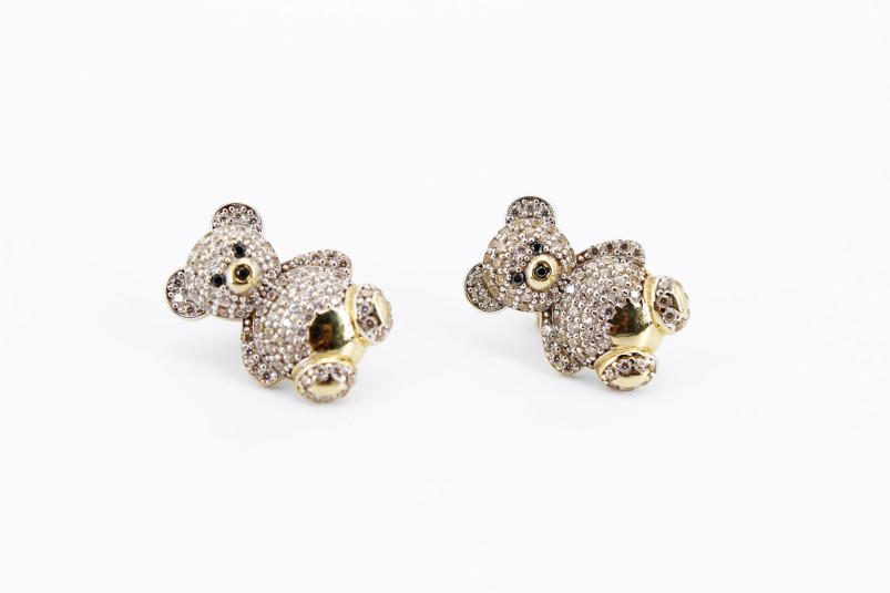 Pendiente de oro de 18k. de segunda mano. Joyería de ocasión | ROYALHYSTERIA