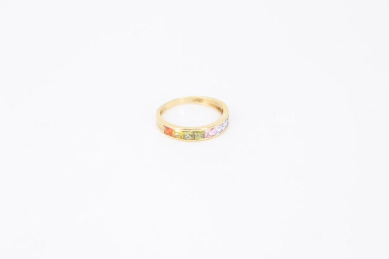 Anillo de oro de 18k. de segunda mano. Joyería de ocasión | ROYALHYSTERIA