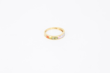 Anillo de oro de 18k. de segunda mano. Joyería de ocasión | ROYALHYSTERIA