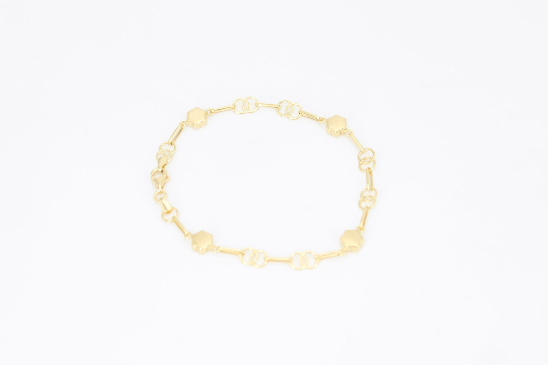 Pulsera de oro de 18k. de segunda mano. Joyería de ocasión | ROYALHYSTERIA