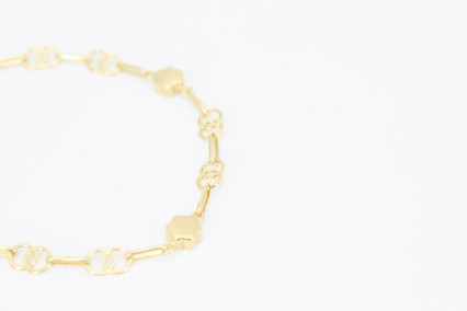 Pulsera de oro de 18k. de segunda mano. Joyería de ocasión | ROYALHYSTERIA