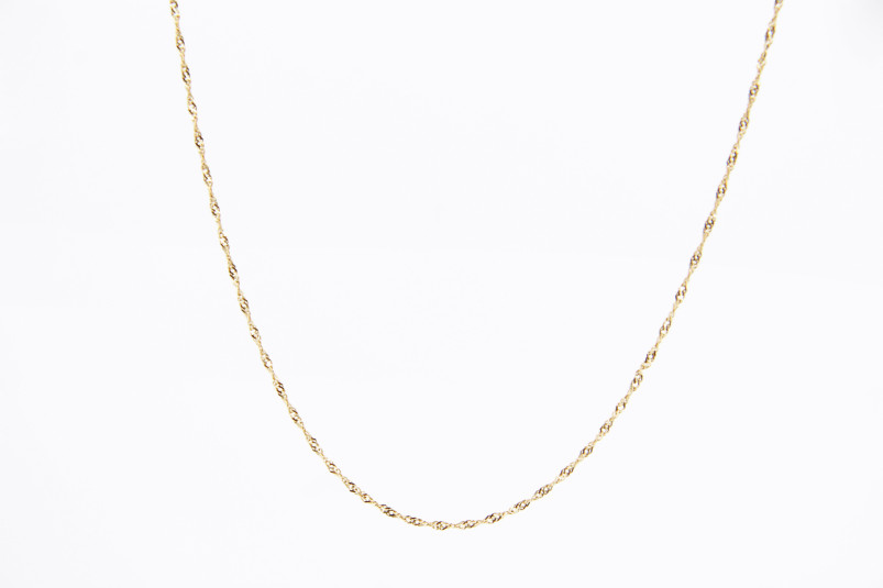 Cadena de oro de 18k. de segunda mano. Joyería de ocasión | ROYALHYSTERIA