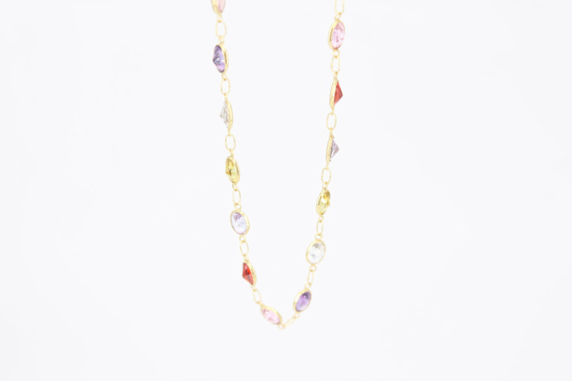 Gargantilla de oro de 18k. de segunda mano. Joyería de ocasión | ROYALHYSTERIA