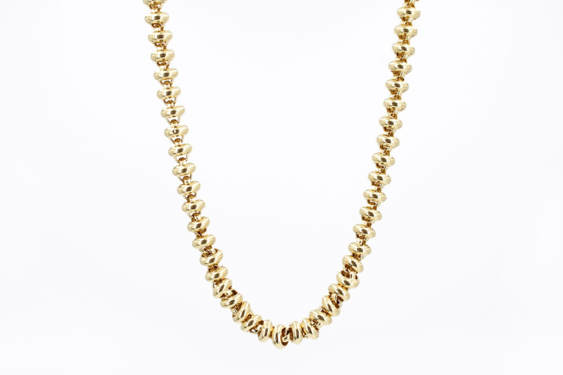 Collar de oro de 18k. de segunda mano. Joyería de ocasión | ROYALHYSTERIA