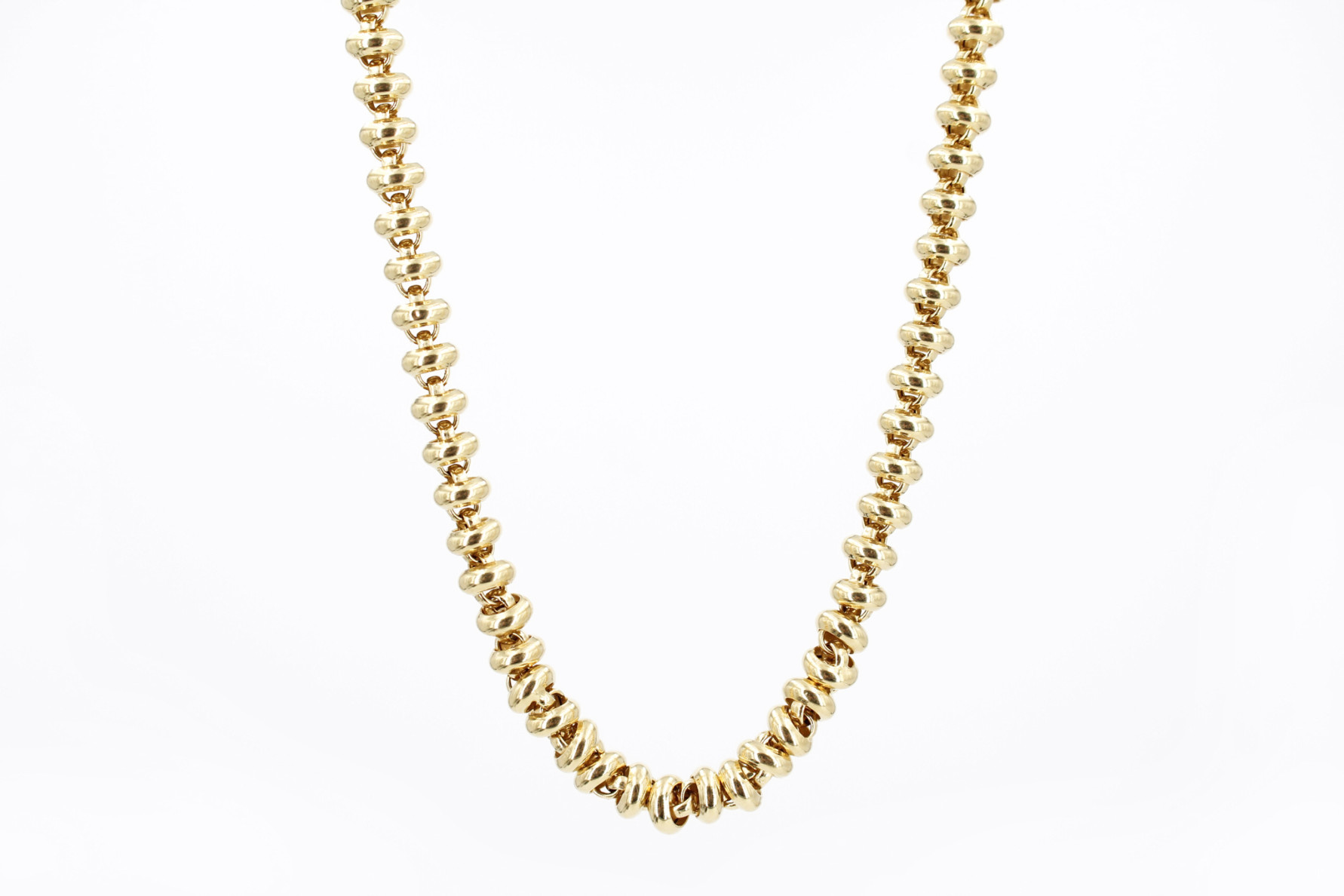 Collar de oro de 18k. de segunda mano. Joyería de ocasión | ROYALHYSTERIA
